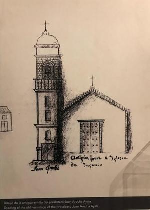 Dibujo de antigua ermita