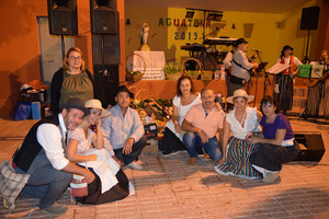 Fiestas de la luz aguatona   virgen